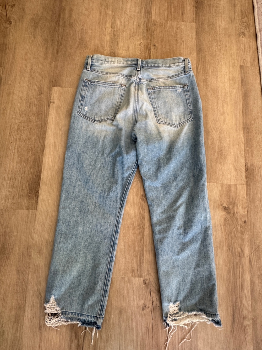 Frame Le Hollywood Crop Released Hem Jeans sz 27 - Picture 10 of 13